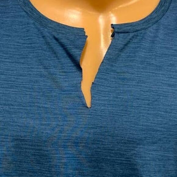 Tek Gear DryTek Mens XXL 100% Polyester Athletic Short Sleeve Shirt Tee - Picture 2 of 4